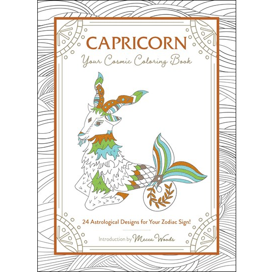 Your Cosmic Coloring Book - Capricorn