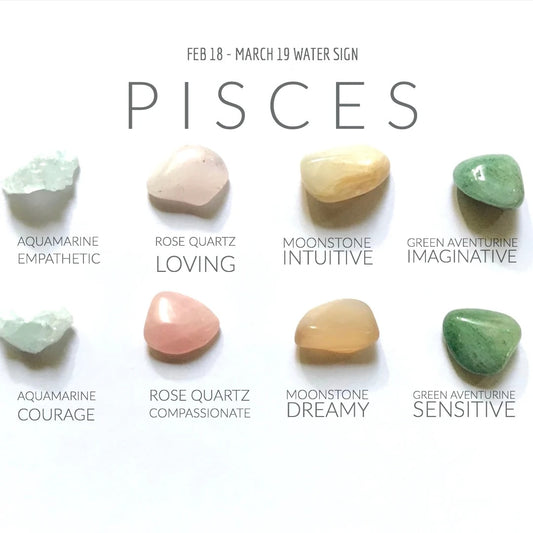 Good Vibes Only Crystal Gift Set - Pisces