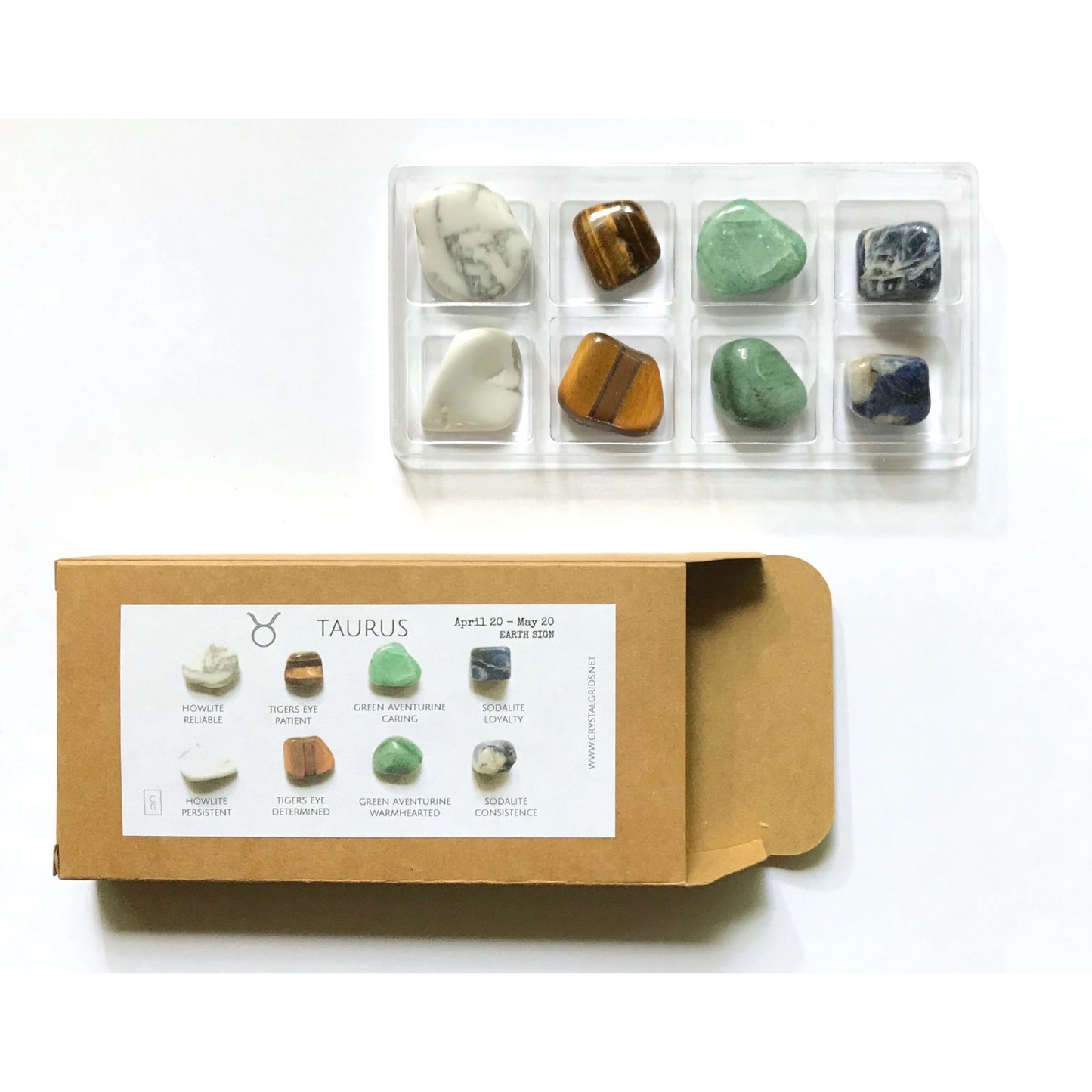 Good Vibes Only Crystal Gift Set - Taurus
