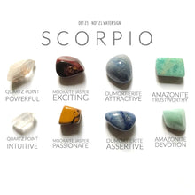 Load image into Gallery viewer, Good Vibes Only Crystal Gift Set - Scorpio
