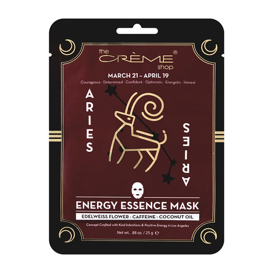 Energy Essence Sheet Mask (Spa/Facial) - Aries