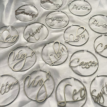Load image into Gallery viewer, Large Hoop Earrings - Aries
