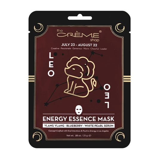 Energy Essence Sheet Mask (Spa/Facial) - Leo