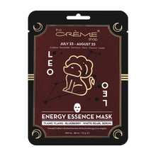 Load image into Gallery viewer, Energy Essence Sheet Mask (Spa/Facial) - Leo
