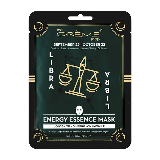 Energy Essence Sheet Mask (Spa/Facial) - Libra