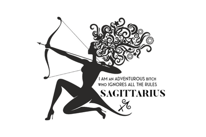 Crop Tee - Sagittarius