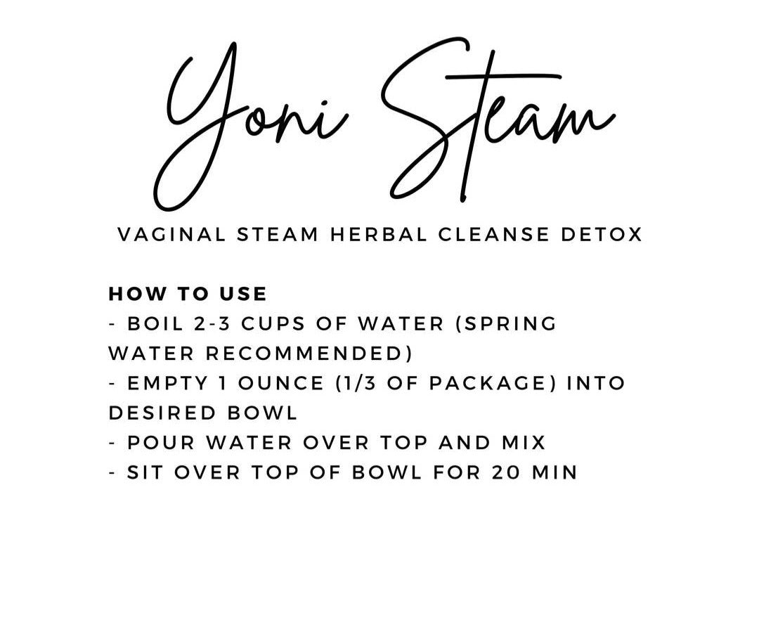Organic Yoni Steam
