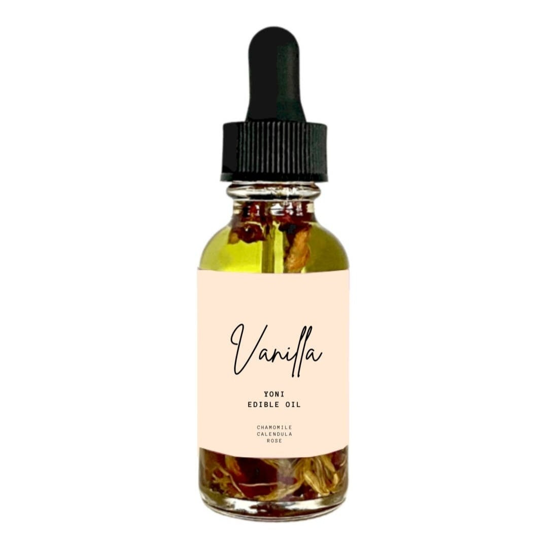 Edible Flower Infused Yoni Oil