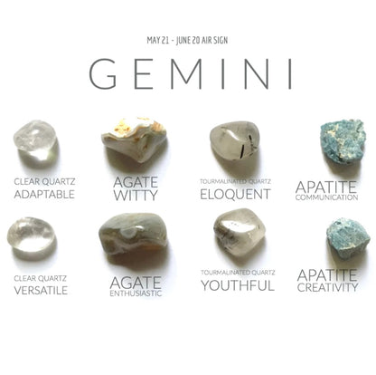 Good Vibes Only Crystal Gift Set - Gemini