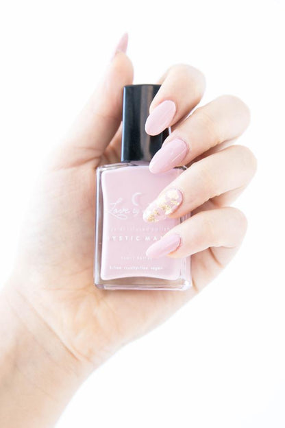 Crystal Infused Nail Polish - Taurus + Selenite