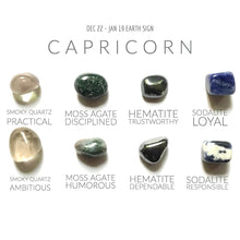 Load image into Gallery viewer, Good Vibes Only Crystal Gift Set - Capricorn
