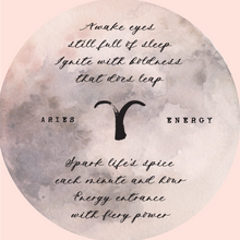 Load image into Gallery viewer, Crystal Infused Zodiac Perfume - Aries + Red Garnet
