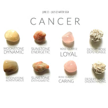 Load image into Gallery viewer, Good Vibes Only Crystal Gift Set - Cancer
