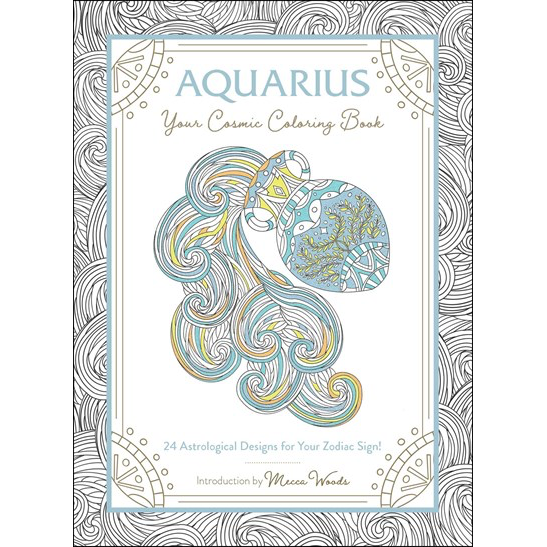 Your Cosmic Coloring Book - Aquarius