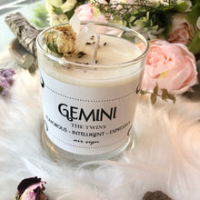 Load image into Gallery viewer, Botanical Crystal Candle - Gemini
