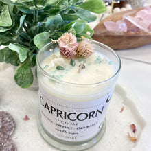 Load image into Gallery viewer, Botanical Crystal Candle - Capricorn
