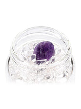 Load image into Gallery viewer, Crystal Infused Water Bottle - Capricorn + Clear Quartz &amp; Amethyst
