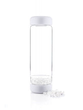 Load image into Gallery viewer, Crystal Infused Water Bottle - Virgo + Clear Quartz &amp; Carnelian
