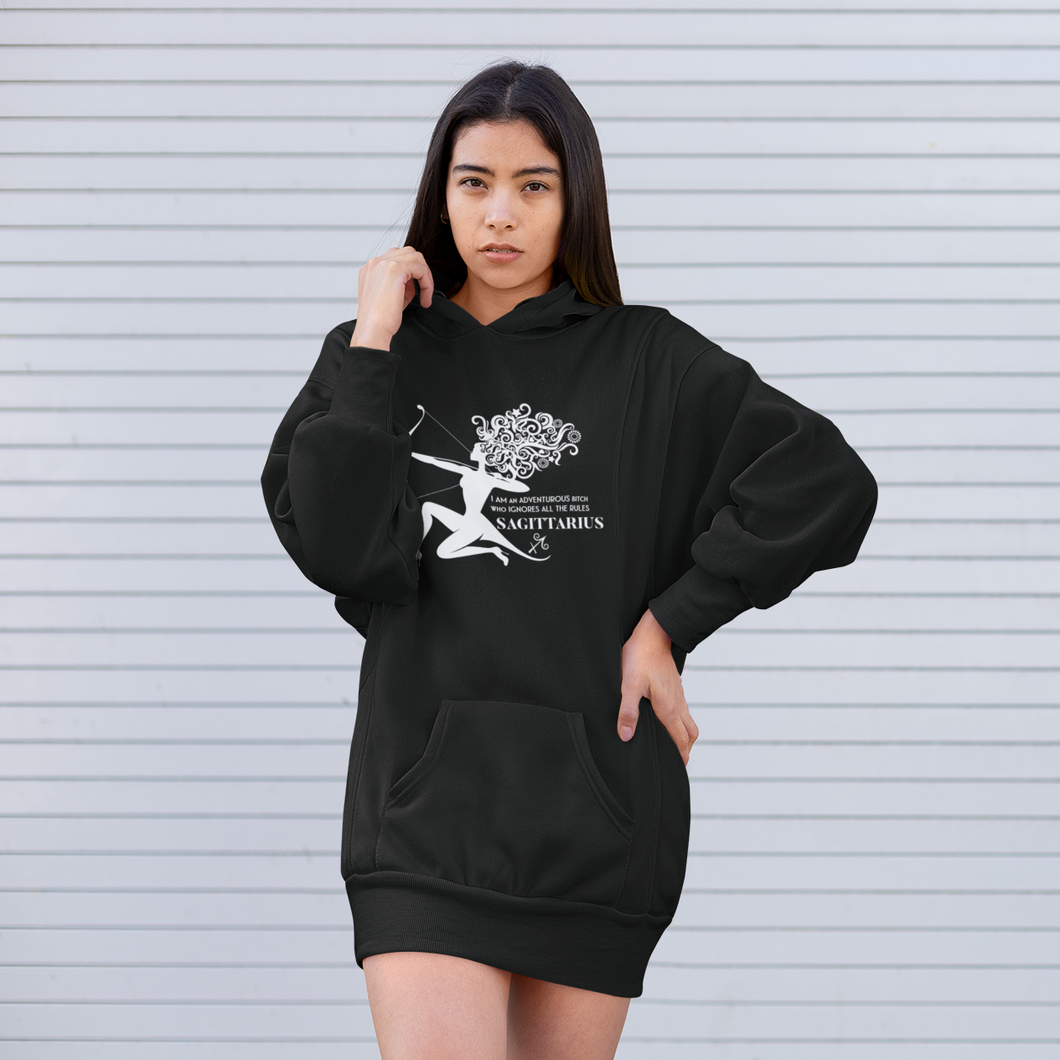Hoodie Dress - Sagittarius