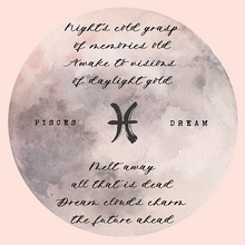 Load image into Gallery viewer, Crystal Infused Zodiac Perfume - Pisces + Amethyst

